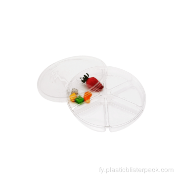 6 Kompartimentmoeren Sushi Food Blister Packaging Tray